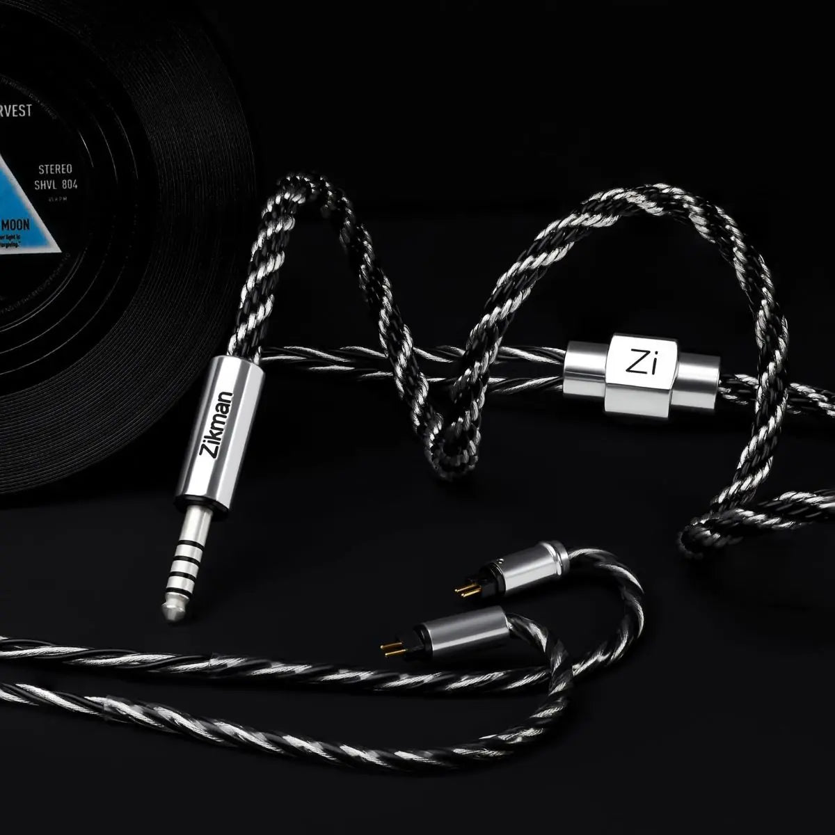 Zikman Tiber Elegance MK2 — Flagship Hybrid OCC Copper & Silver Audiophile Cable