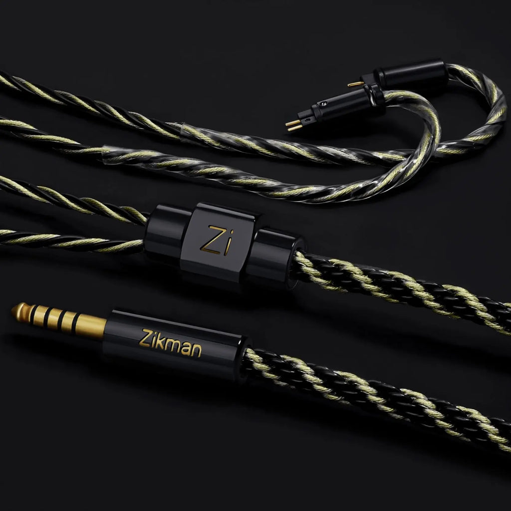 Zikman Arno Elegance – Hybrid Copper & Gold-Plated Silver Cable