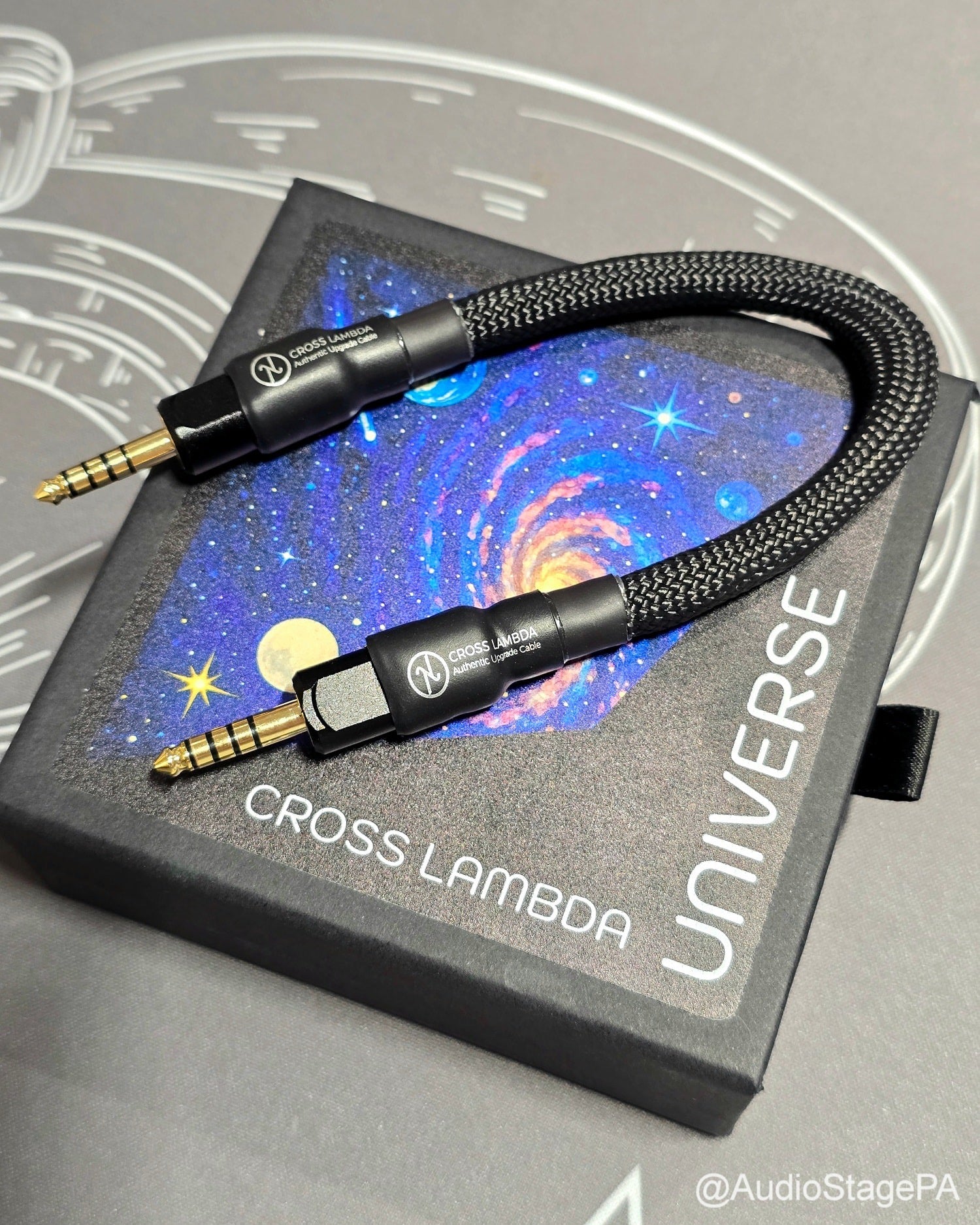 Cross Lambda Universe Jumper 4.4mm to 4.4mm or 3.5mm to 3.5mm