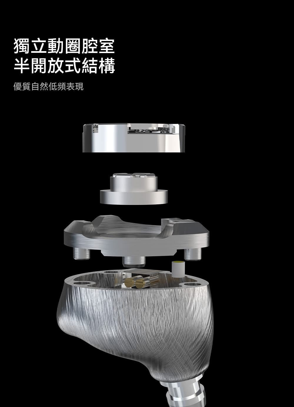 FeverFew Kepler-22b （開普勒-22b） 1 動圈（定制動圈）+4 婁氏 FK+FW 動鐵單元 入耳式耳機