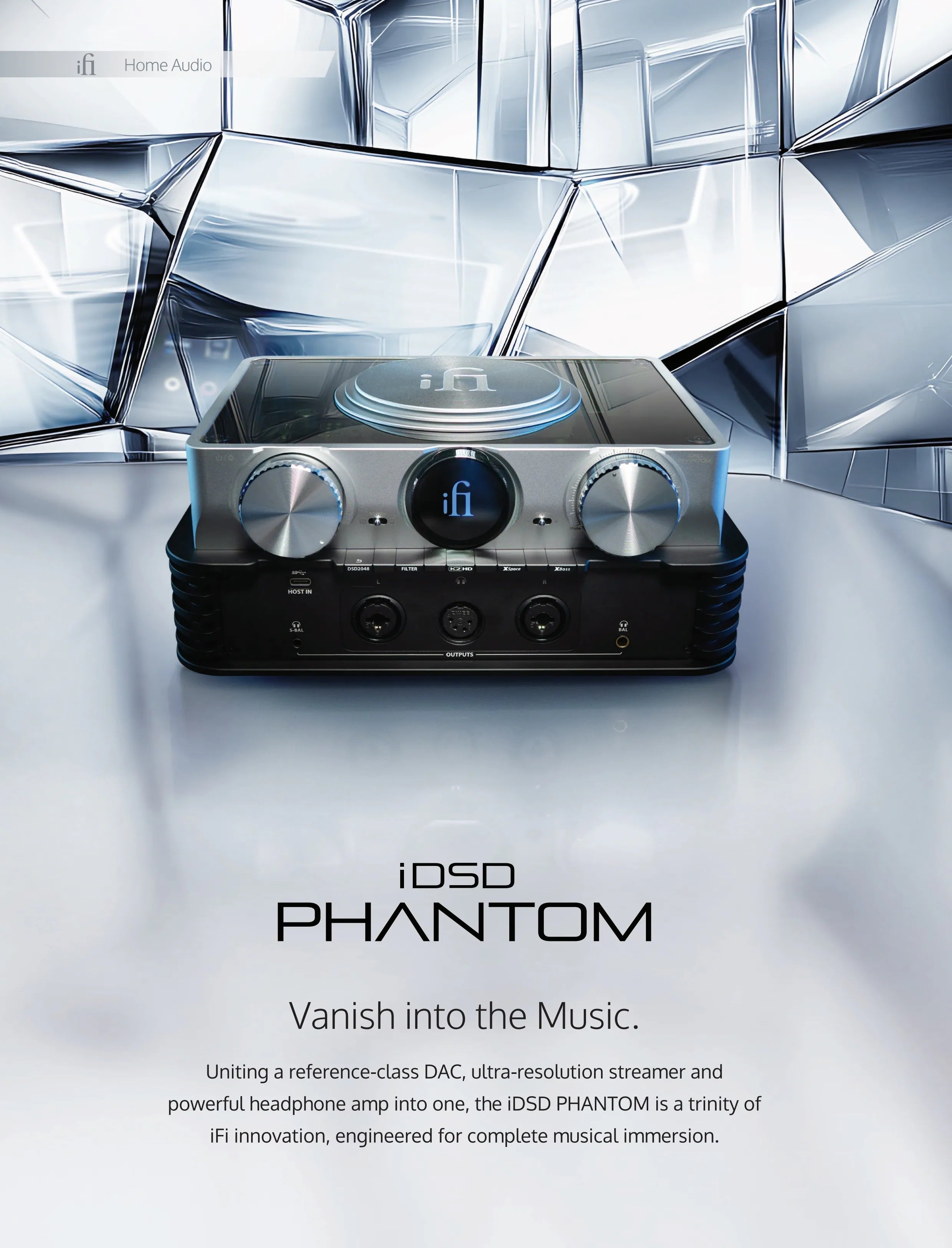 iFi Audio iDSD Phantom 串流解碼 DAC / 耳機擴大器