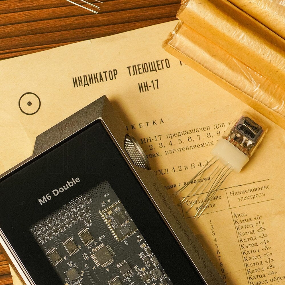 Muse HiFi M6 Double JAN 6418+IN-17 Portable DAC & AMP (全球限量1000台)