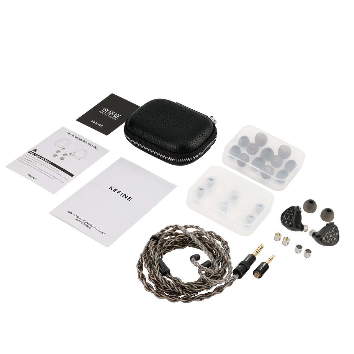 Kefine Arnar 混合單元入耳式耳機 (1平板+1動鐵）