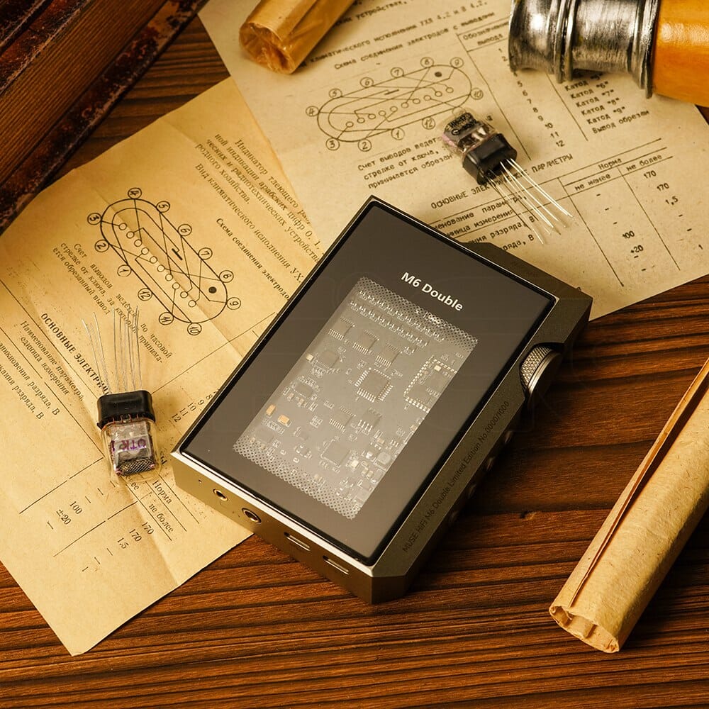 Muse HiFi M6 Double JAN 6418+IN-17 Portable DAC & AMP (全球限量1000台)