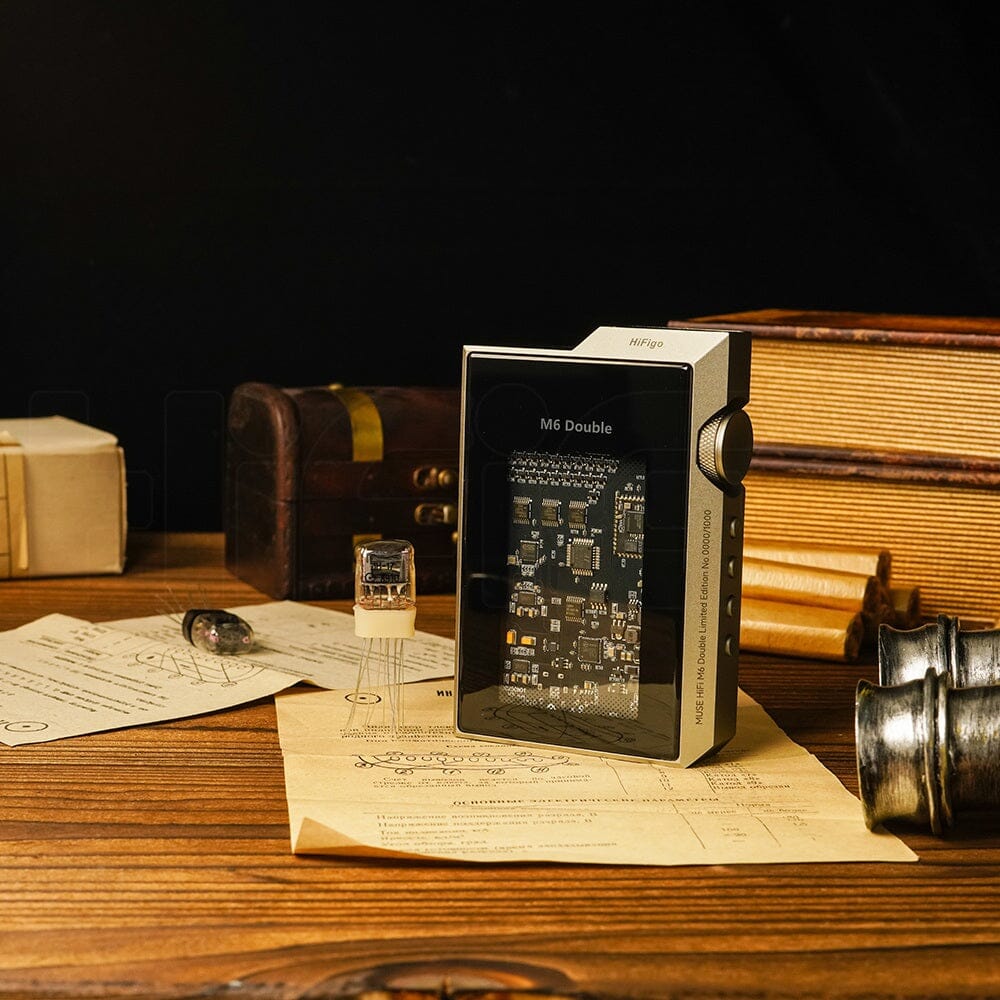 Muse HiFi M6 Double JAN 6418+IN-17 Portable DAC & AMP (全球限量1000台)