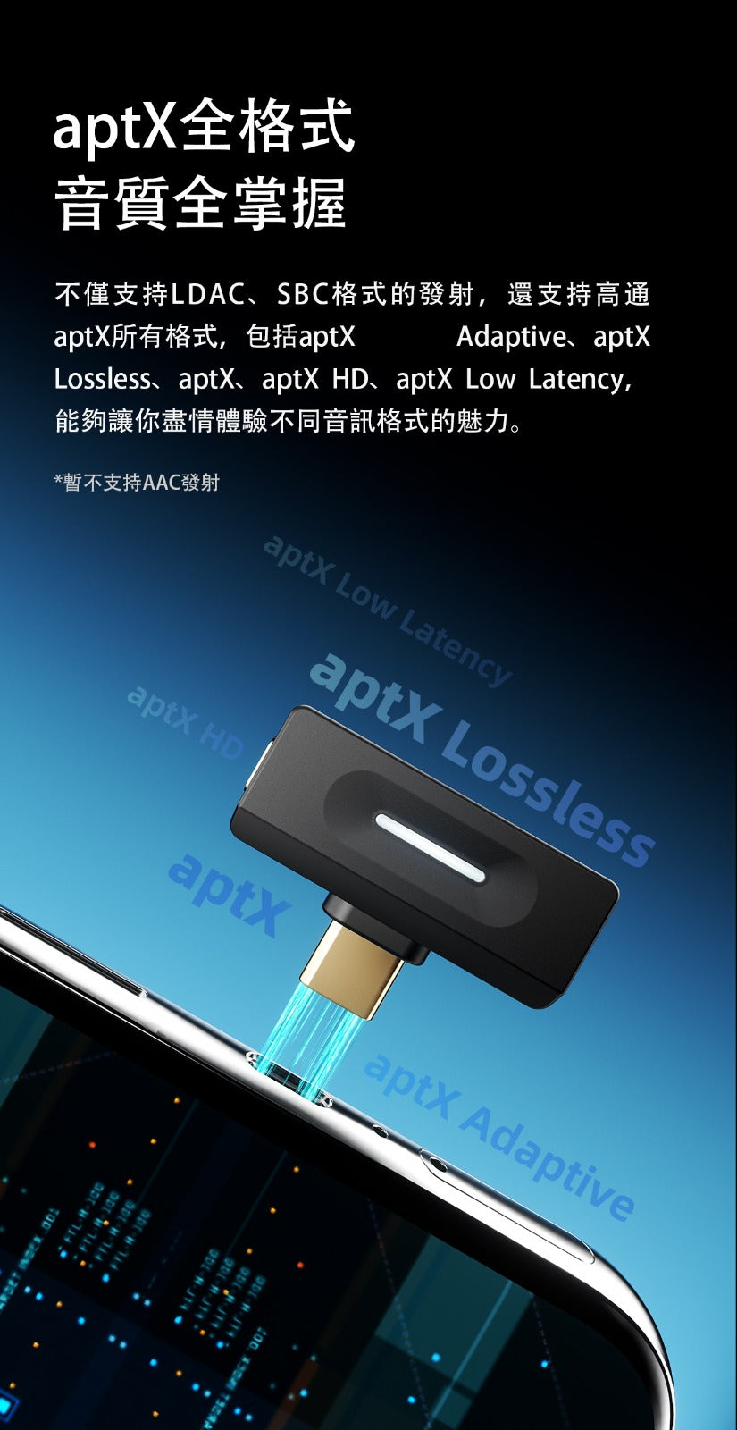 FiiO Airlink (便攜高清藍牙發射器) 藍牙6.0