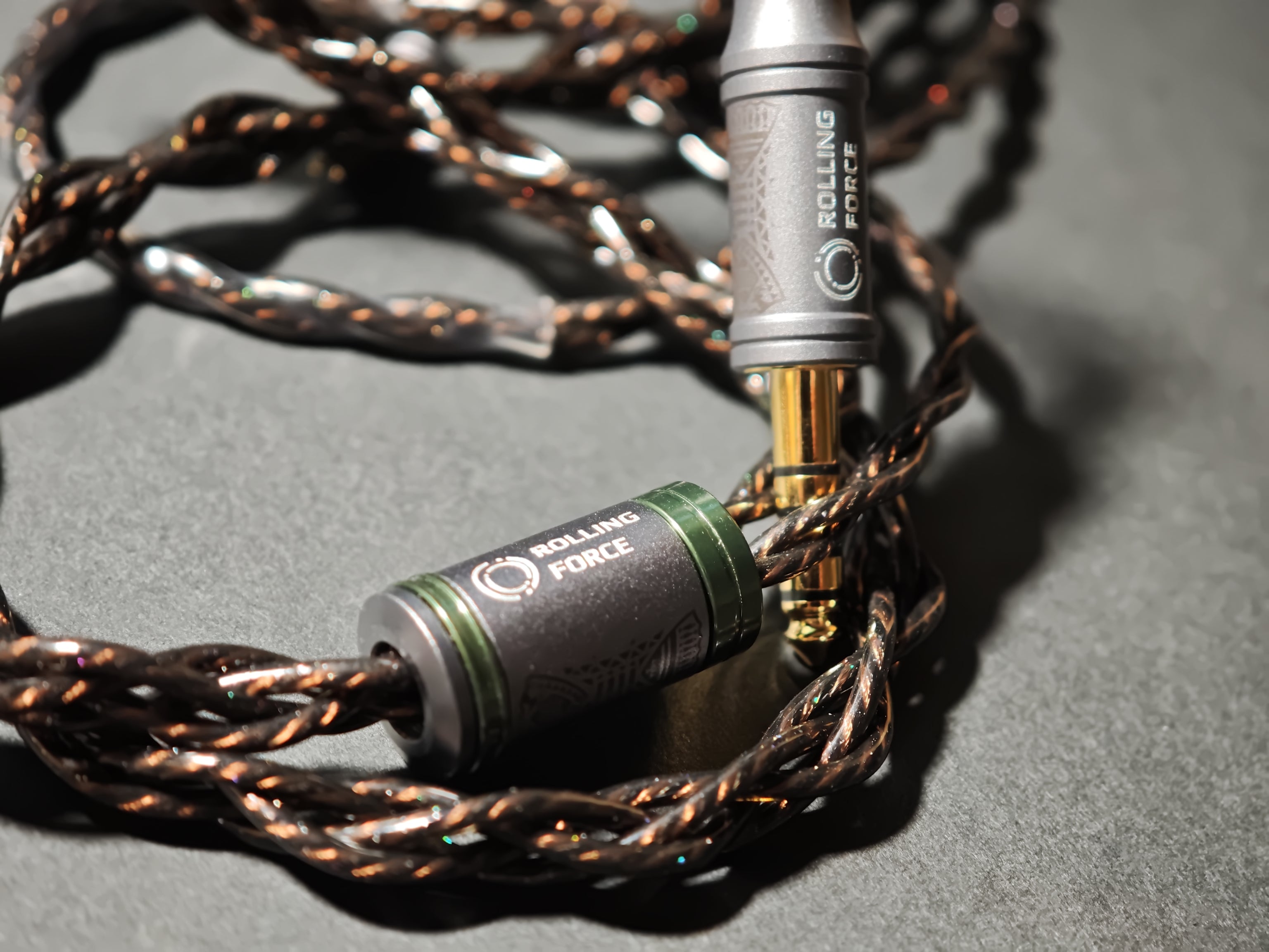 Rolling Force Olive 無氧銅耳機升級線
