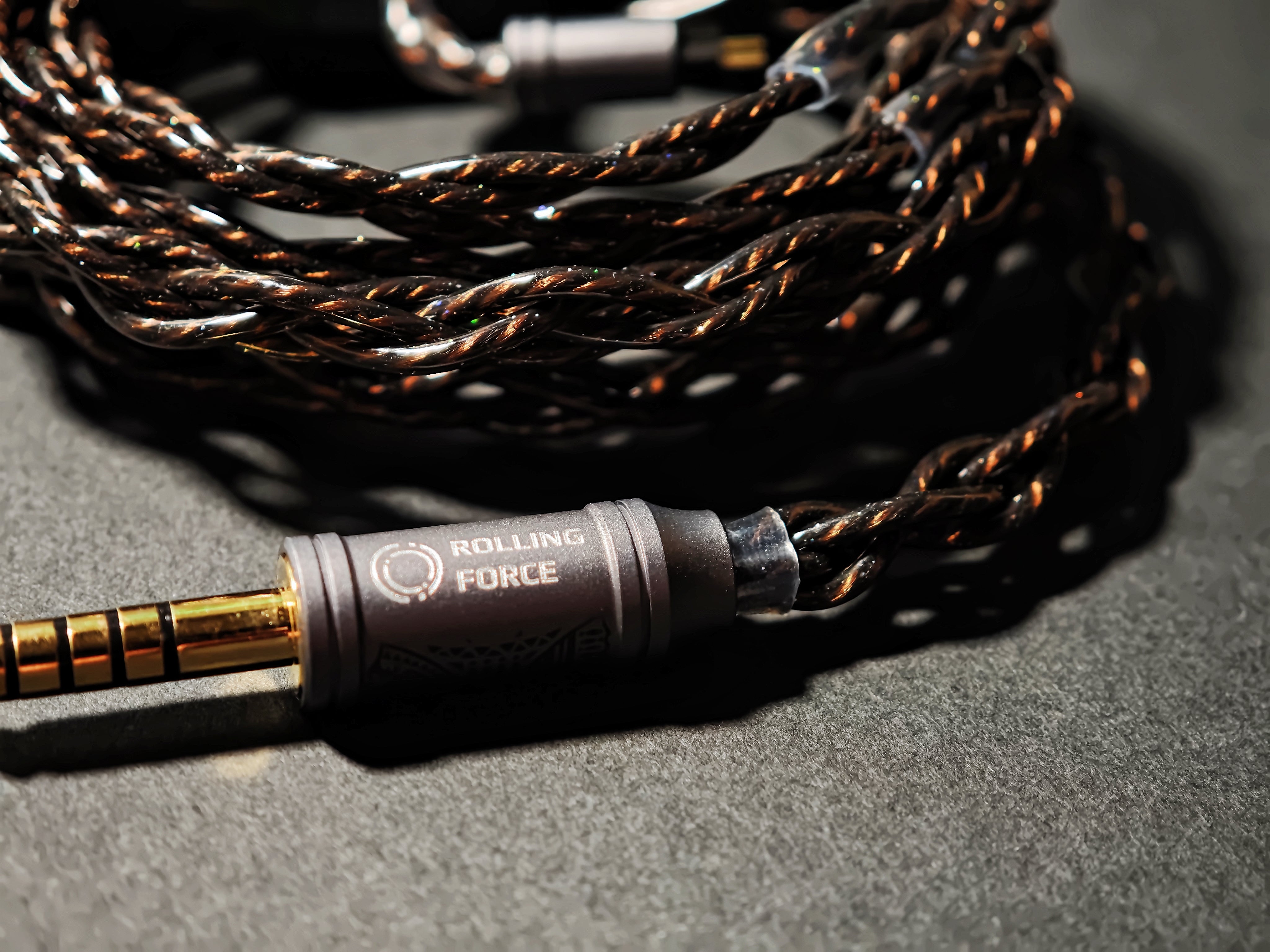 Rolling Force Olive 無氧銅耳機升級線