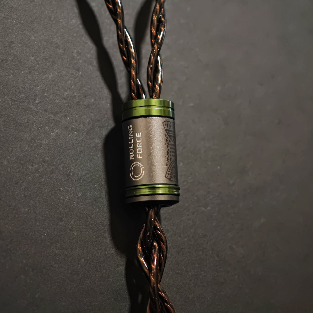 Rolling Force Olive 無氧銅耳機升級線