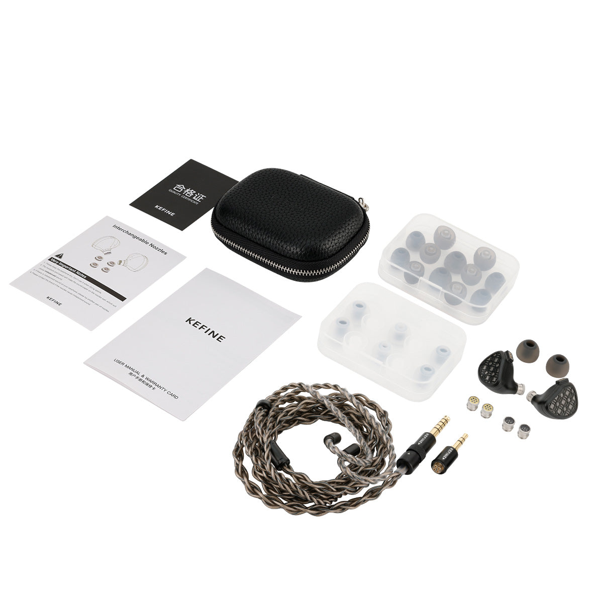 Kefine Arnar 混合單元入耳式耳機 (1平板+1動鐵）