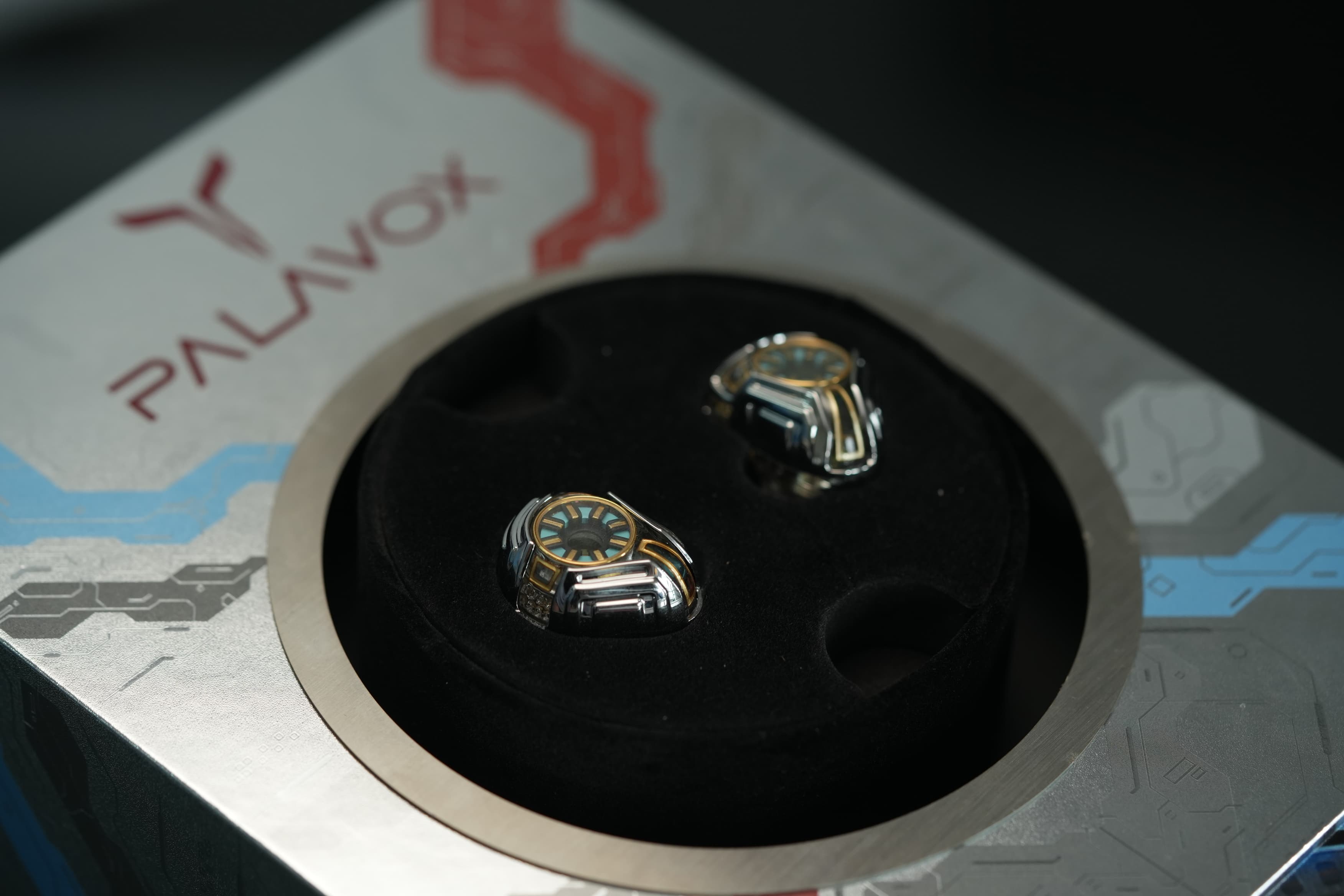 【全球限量88對｜香港配給10對 】 Palavox Audio Steel Heart鋼鐵之心 入耳式耳機