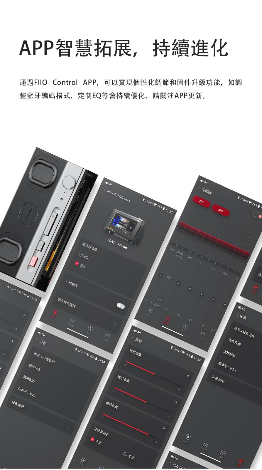 FiiO Retro Box 適合FiiO JM21/ M21/ M33(Player 需要另購）秒變復古磁帶藍牙音箱