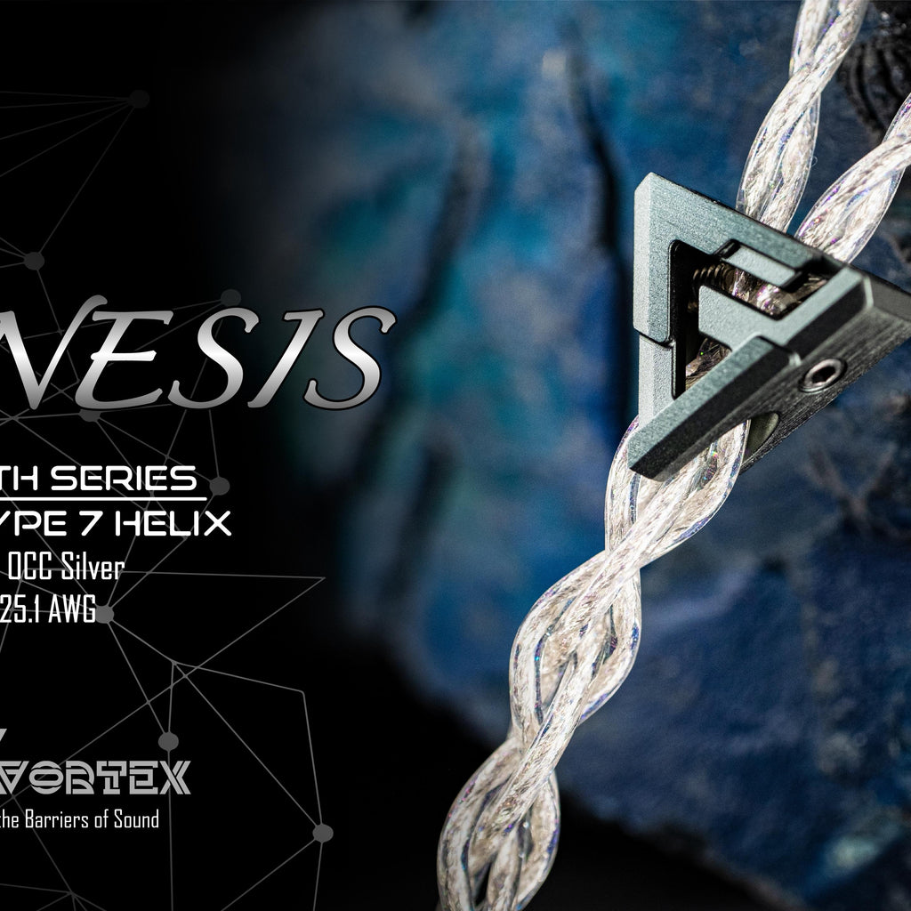 Vortex Zenith Series – Genesis (4N OCC Silver Type7 ) 頭戴式耳罩打造專屬4wire升級線