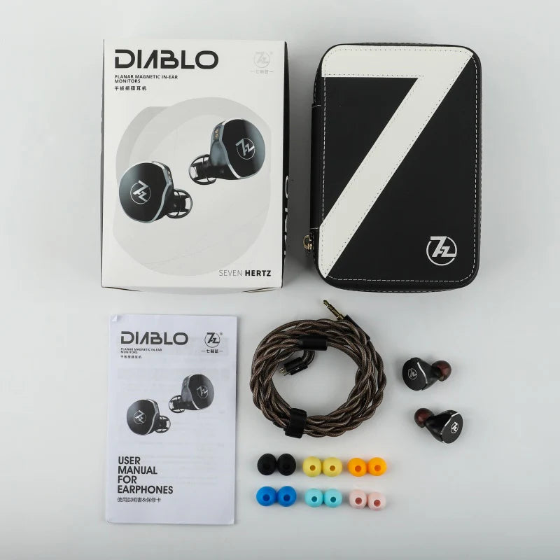 7Hz x Crinacle: Diablo
Planar Magnetic Driver 入耳式耳機