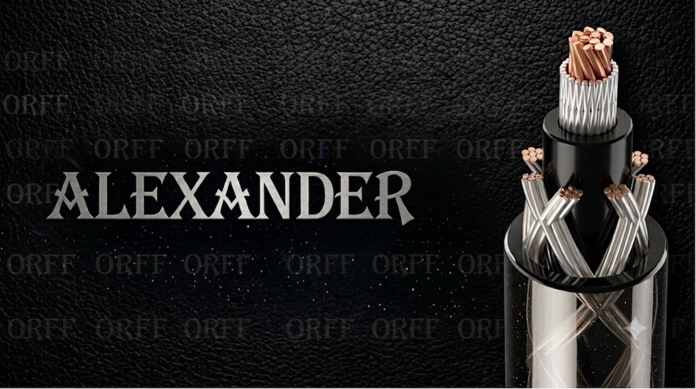 Orff Cables Project: Alexander 4.4mm 2pin旗艦耳機升級線