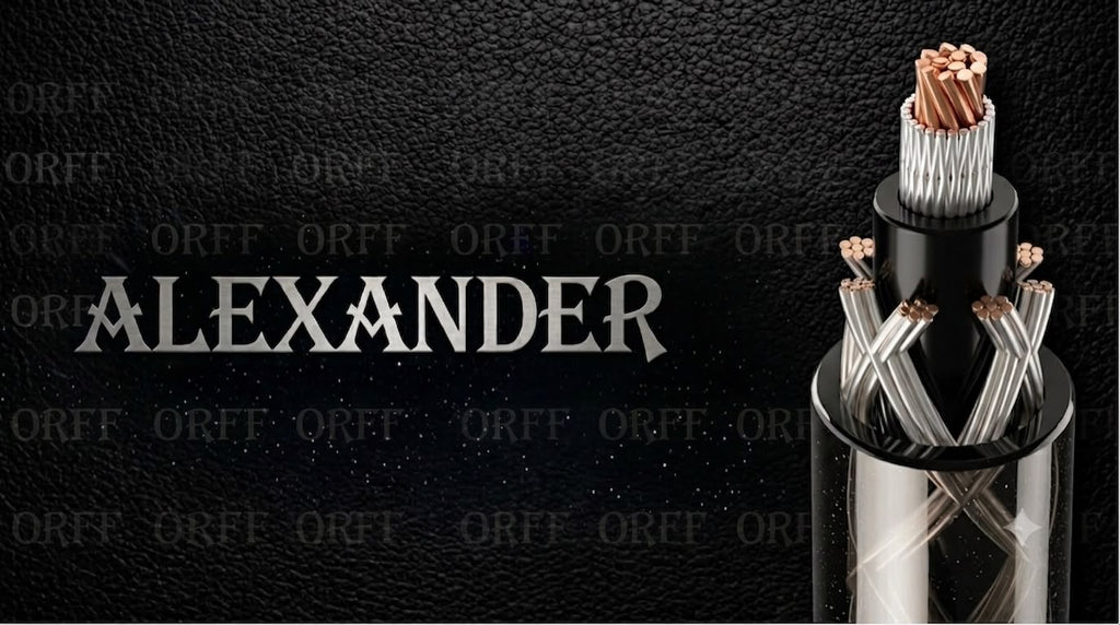 Orff Cables Project: Alexander 4.4mm 2pin旗艦耳機升級線