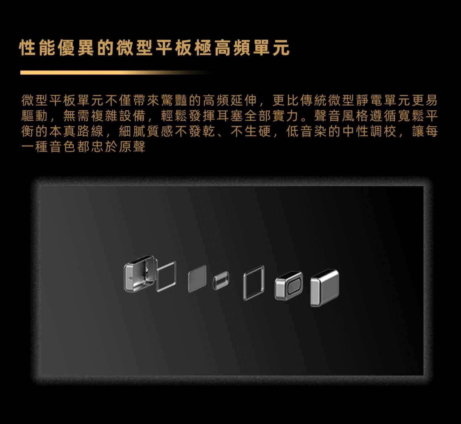 DUNU PRS5（1DD＋3BA＋1微型平板）入耳式耳機