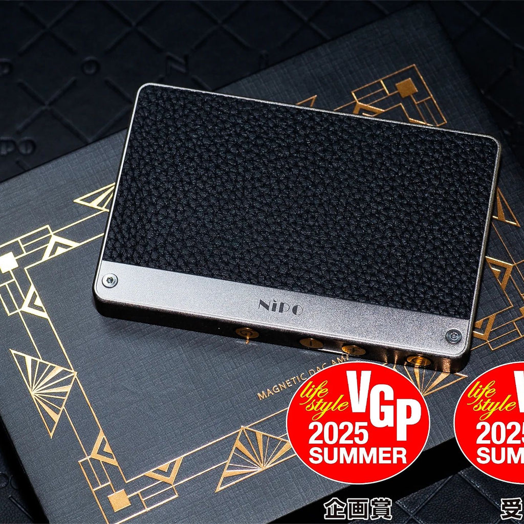 NiPO A100 - 磁吸便攜解碼耳擴 SILVER