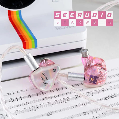 SeeAudio Strawberry π 6BA Drivers 入耳式耳機