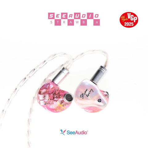 SeeAudio Strawberry π 6BA Drivers 入耳式耳機