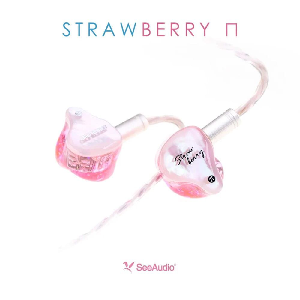 SeeAudio Strawberry π 6BA Drivers 入耳式耳機