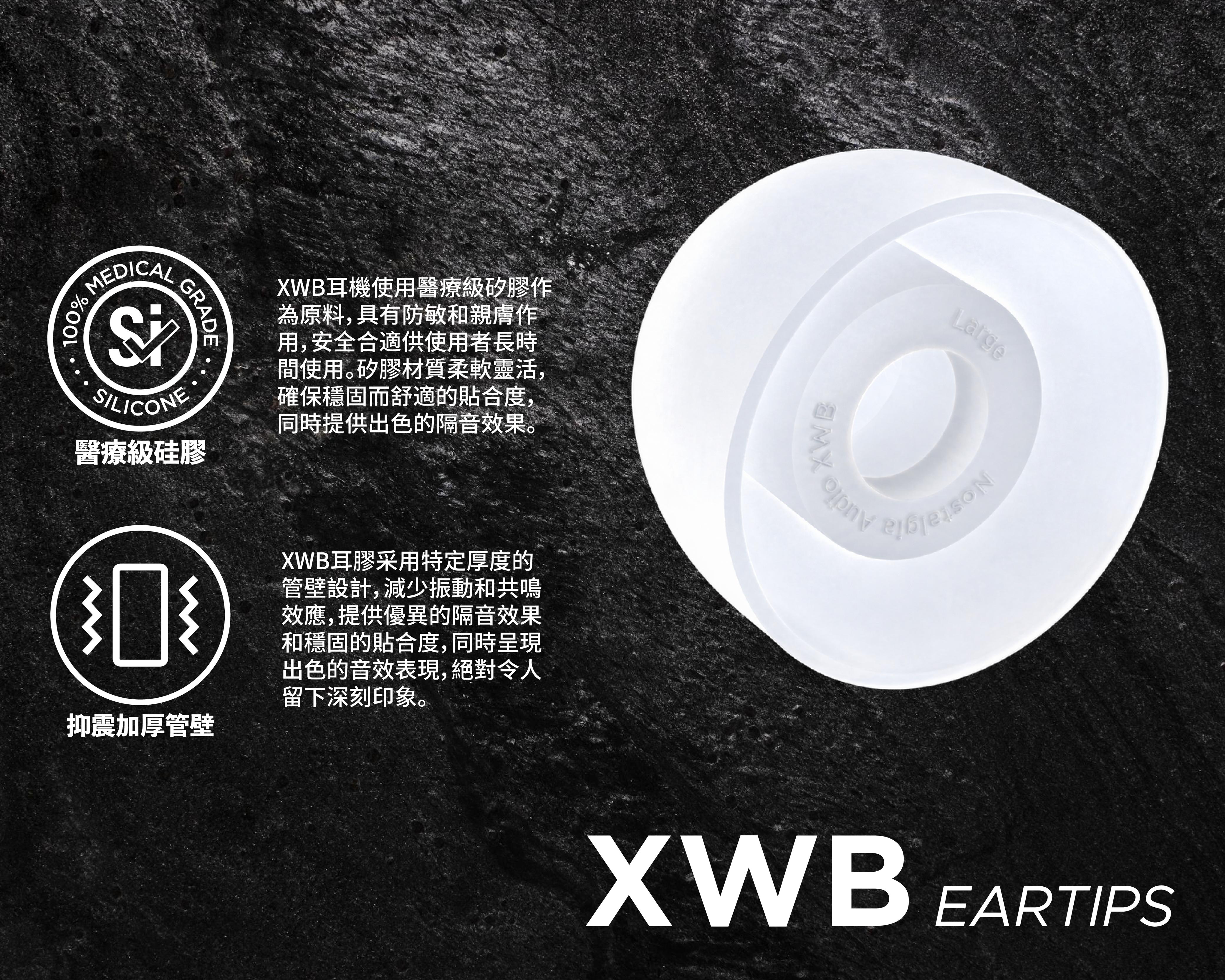 Nostalgia Audio XWB 耳膠 全新2026年 - 綠松色登場